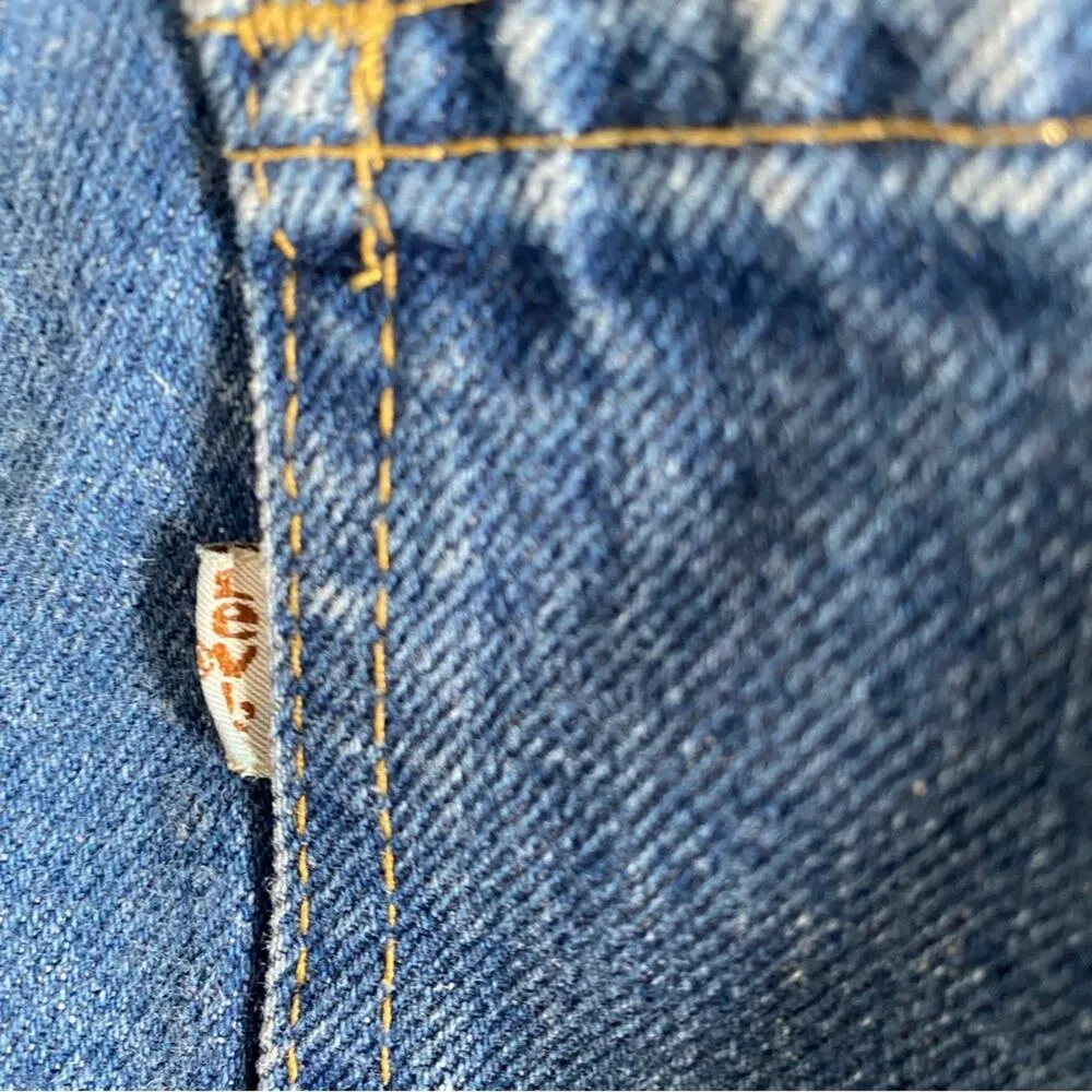 Levi’s Vintage Misses Tapered Leg Mom High Waist Y2K Jeans size 31 Waist Denim - Image 6