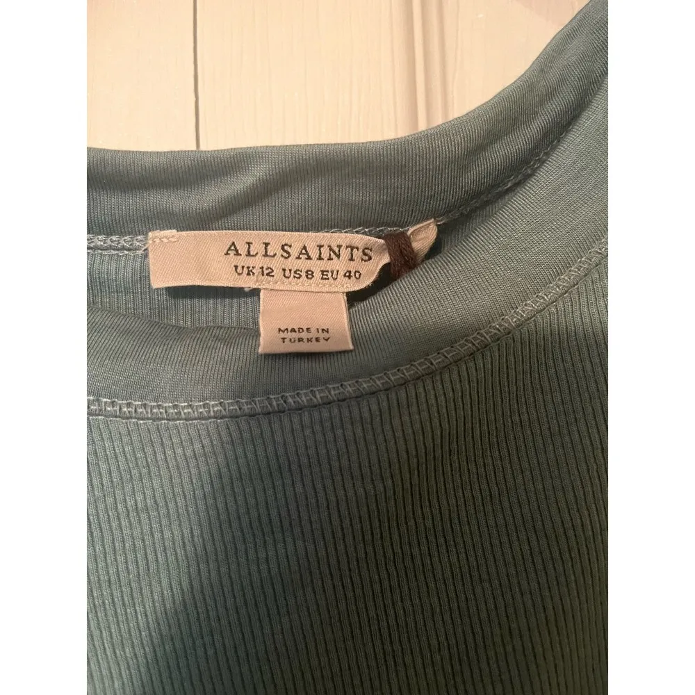 All saints Rina Crew Neck Sleeveless Tank Top US Size 8 (B35) - Image 6