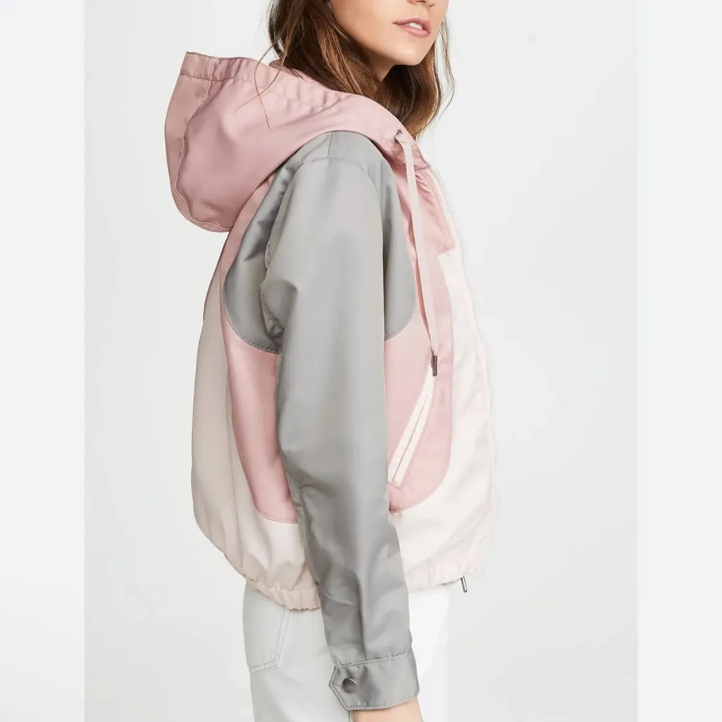 Coach Pink and Gray Western Windbreaker - Image 3