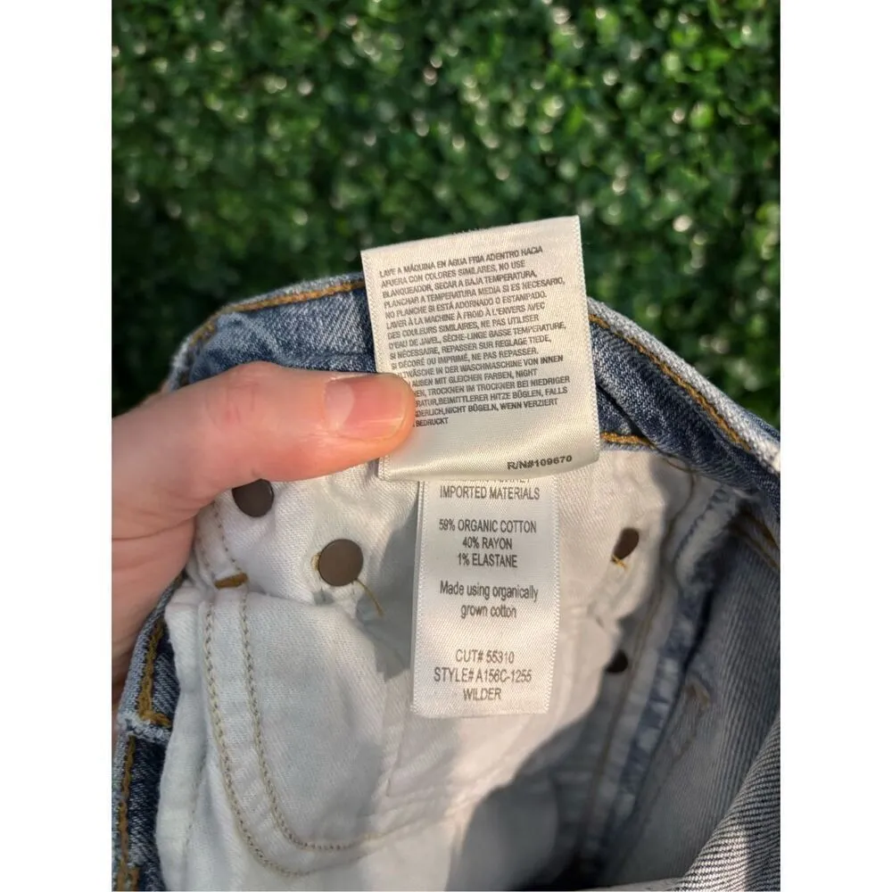 AGOLDE Wilder Straight Leg Jeans Size 25 - Image 5