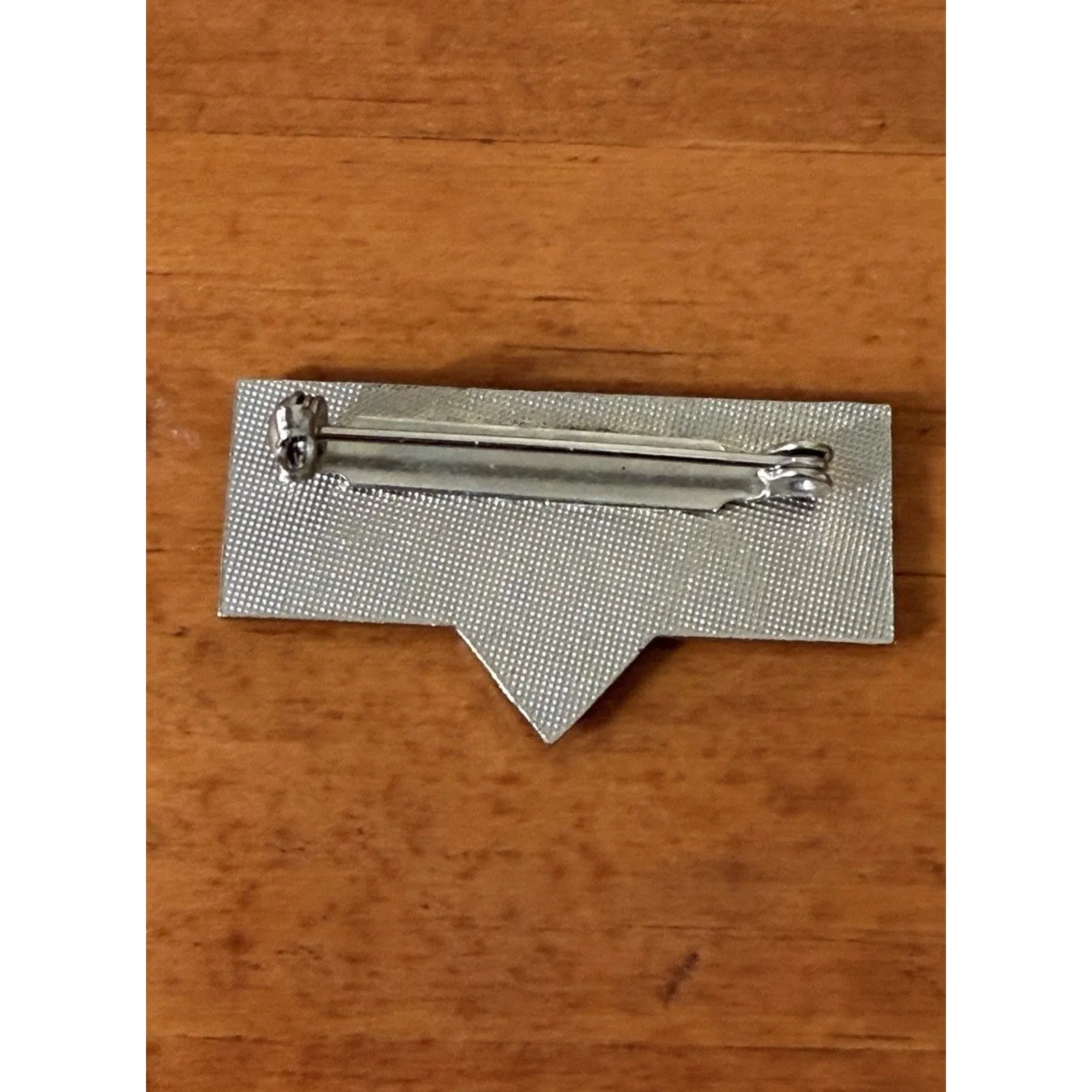 Art Deco Revival Enamel Bar Brooch Pierre Bex Style Vintage Bold Geometric - Image 8