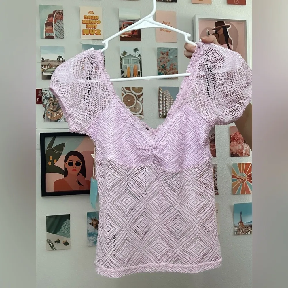 Purple Lace Top - Image 4