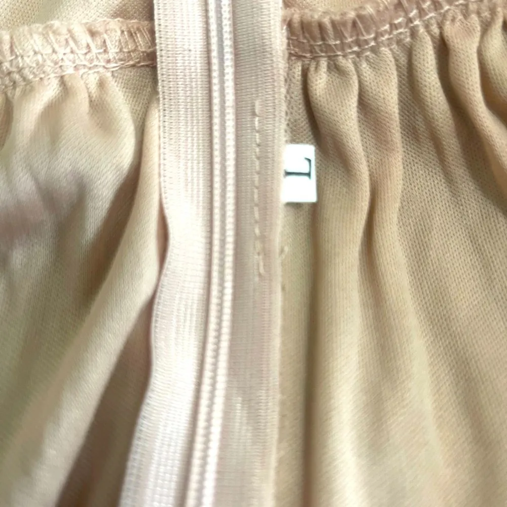 Spaghetti Strap‎ Sequin Crisscross Backless Mesh Prom Long Gown Medium Pink Size L - Image 8