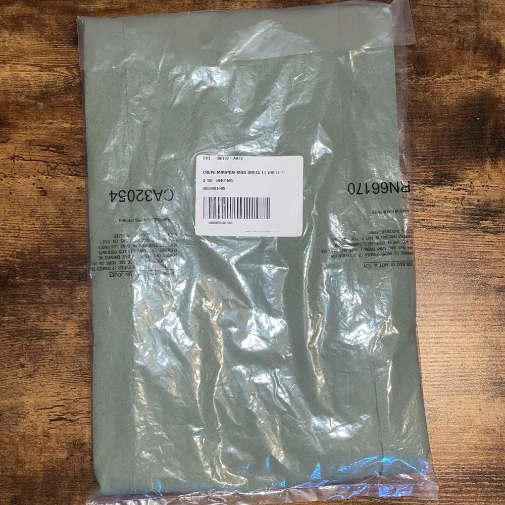 BHLDN Miranda Crepe Midi Dress - Image 4