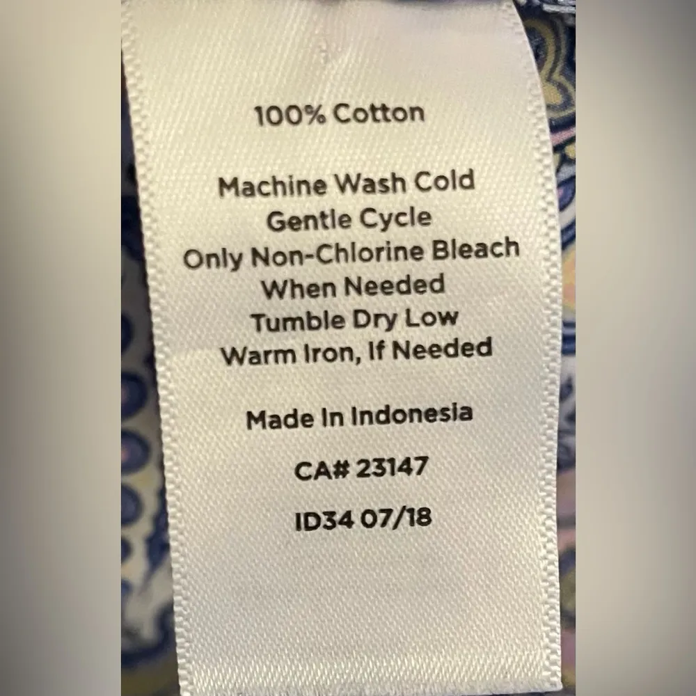 Talbots- Boho button-down top multicolor Size‎ XS - Image 5