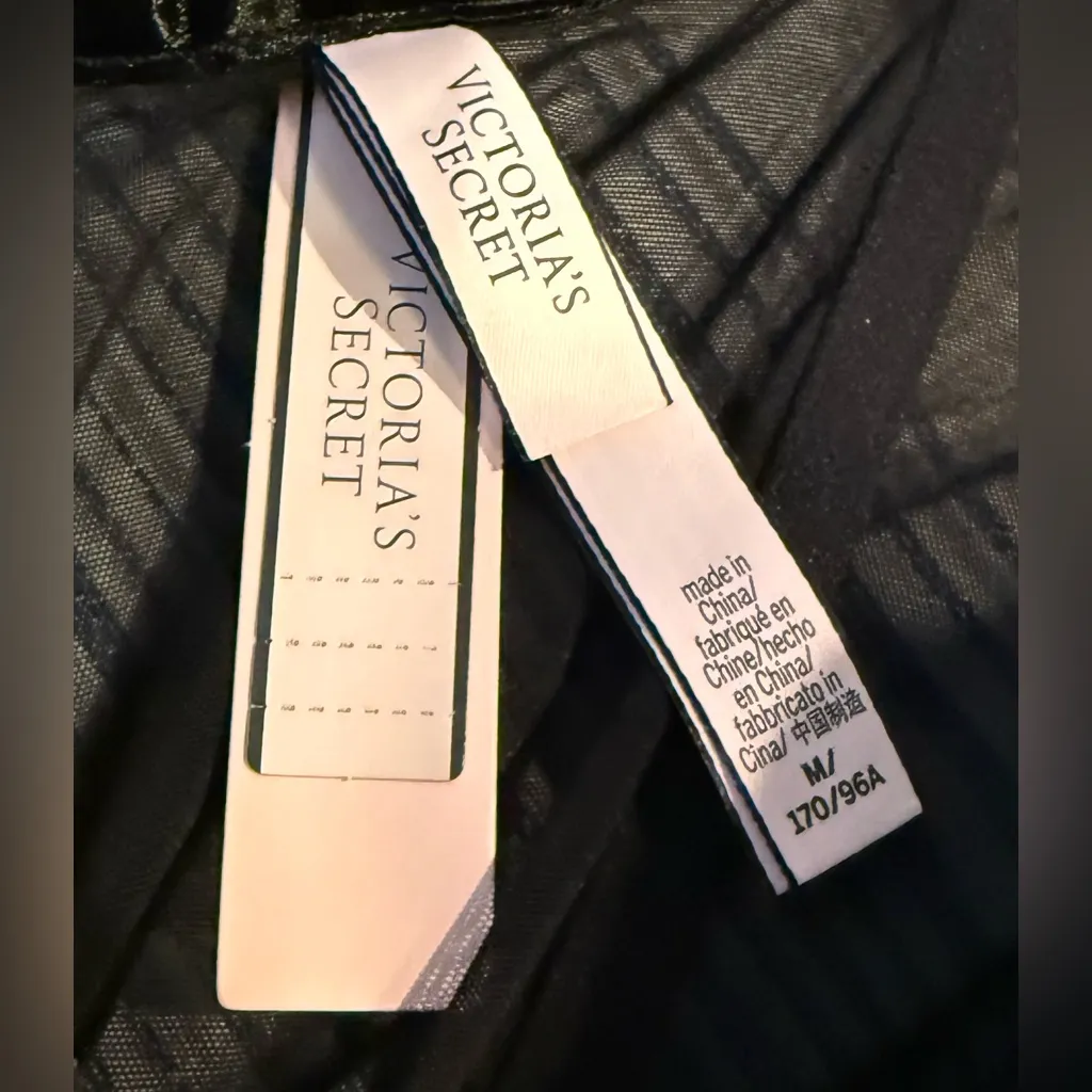 NWT Victoria’s‎ Secret Velvety Leopard Print Corset Bustier Bra Top Medium - Image 3