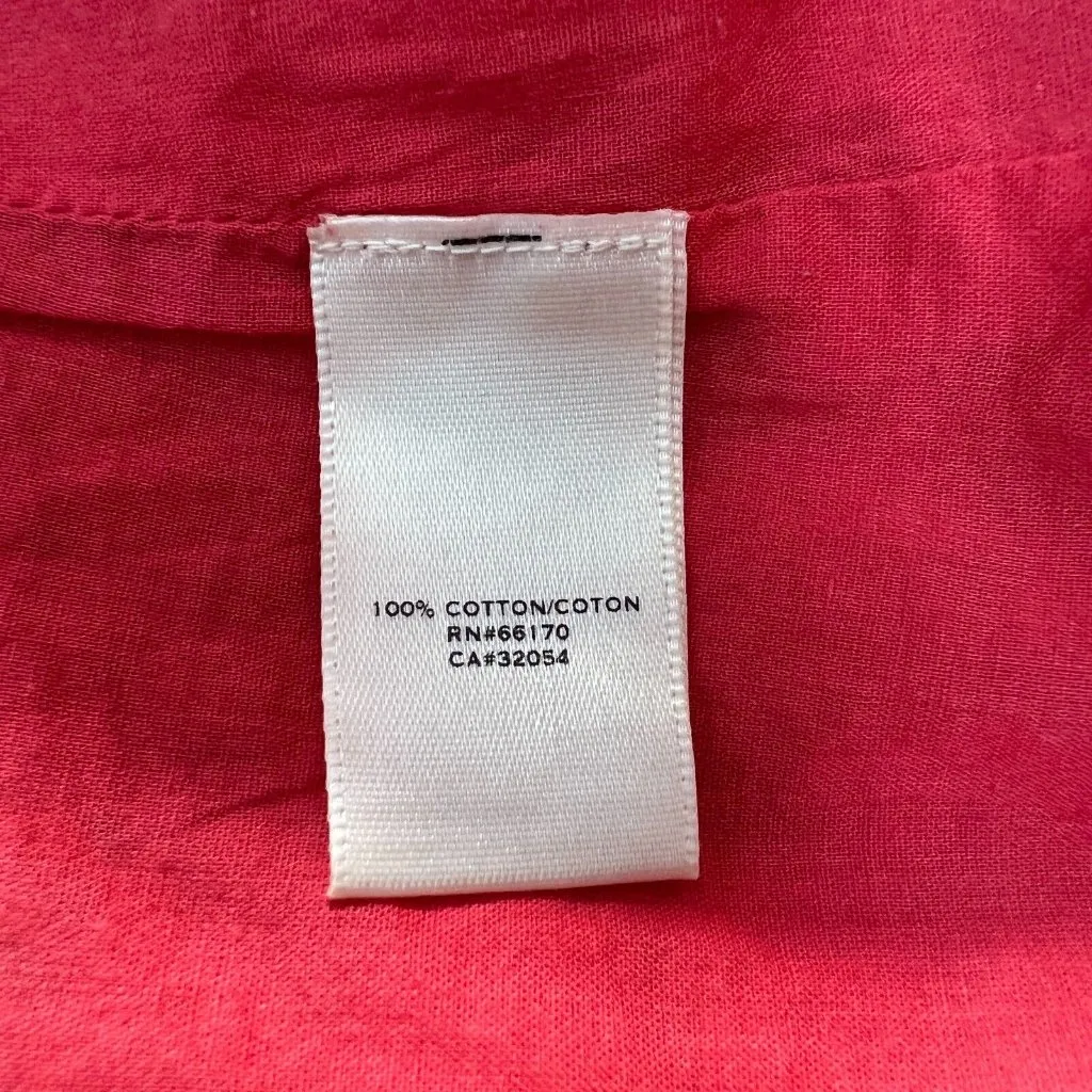 Moulinette Soeurs Dress 4 Pink Eyelet Floral Lace Sheath Short Sleeve Mini Women - Image 10