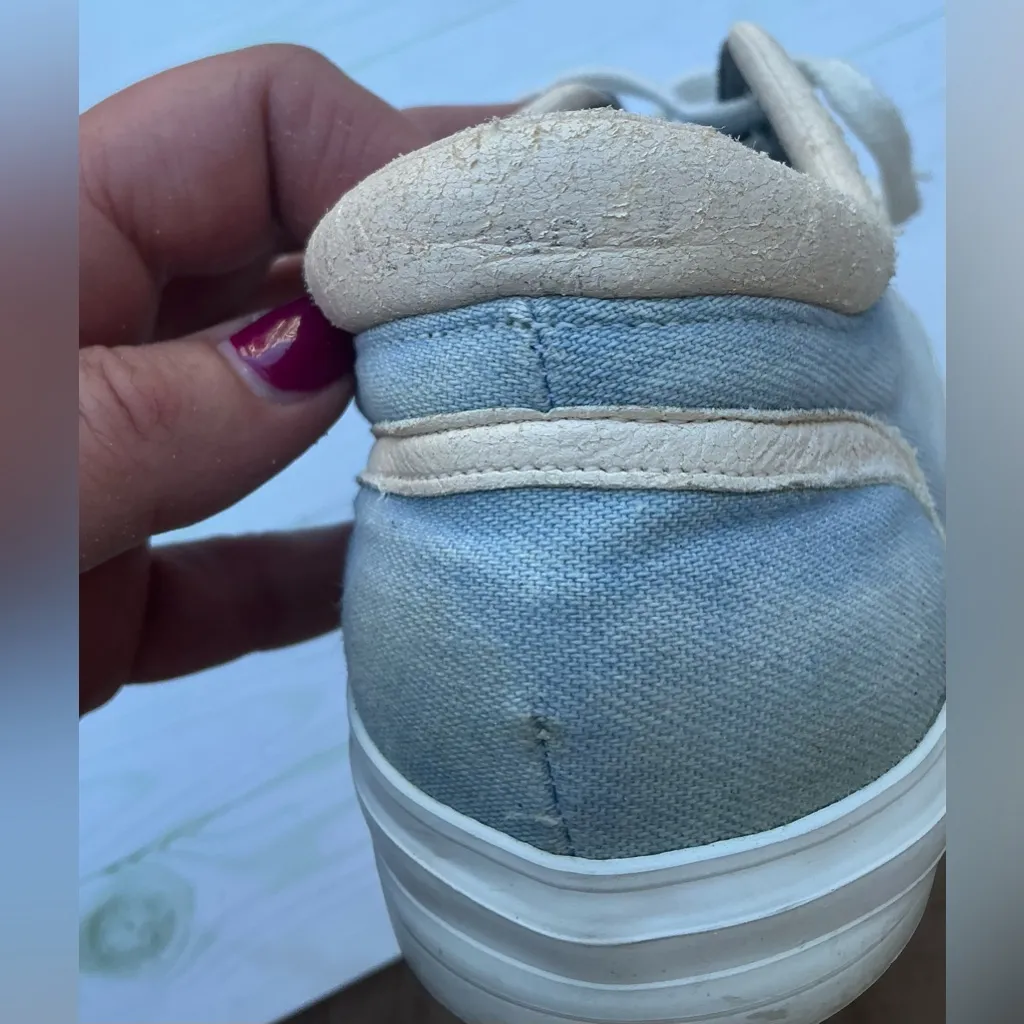 Authentic CHRISTIAN DIOR canvas sneakers 🩵🩵 - Image 6