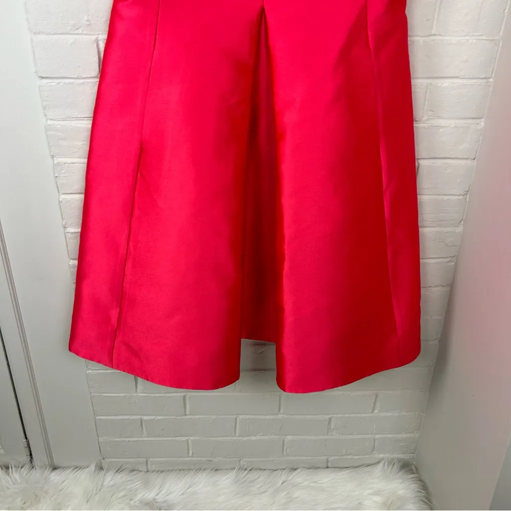Kate Spade Hot Pink Structured Bubble Dress Size 12 - Image 4