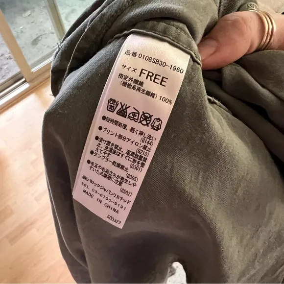 Moussy Graphic Button Down Up Shirt‎ Jacket
Shacket Olive Army Green Size M Size M - Image 6