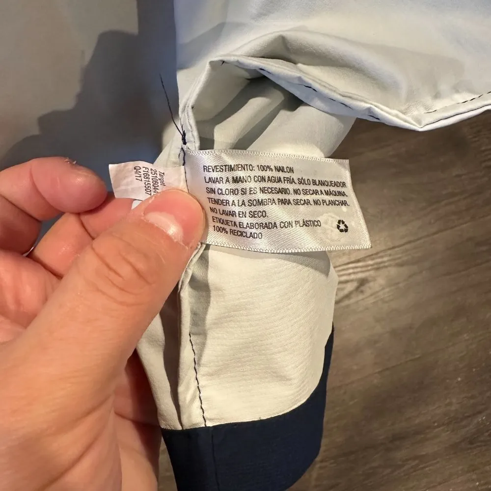 X Target Packable Rain Coat water resistant - Navy XL (Limited Edition) - Image 10