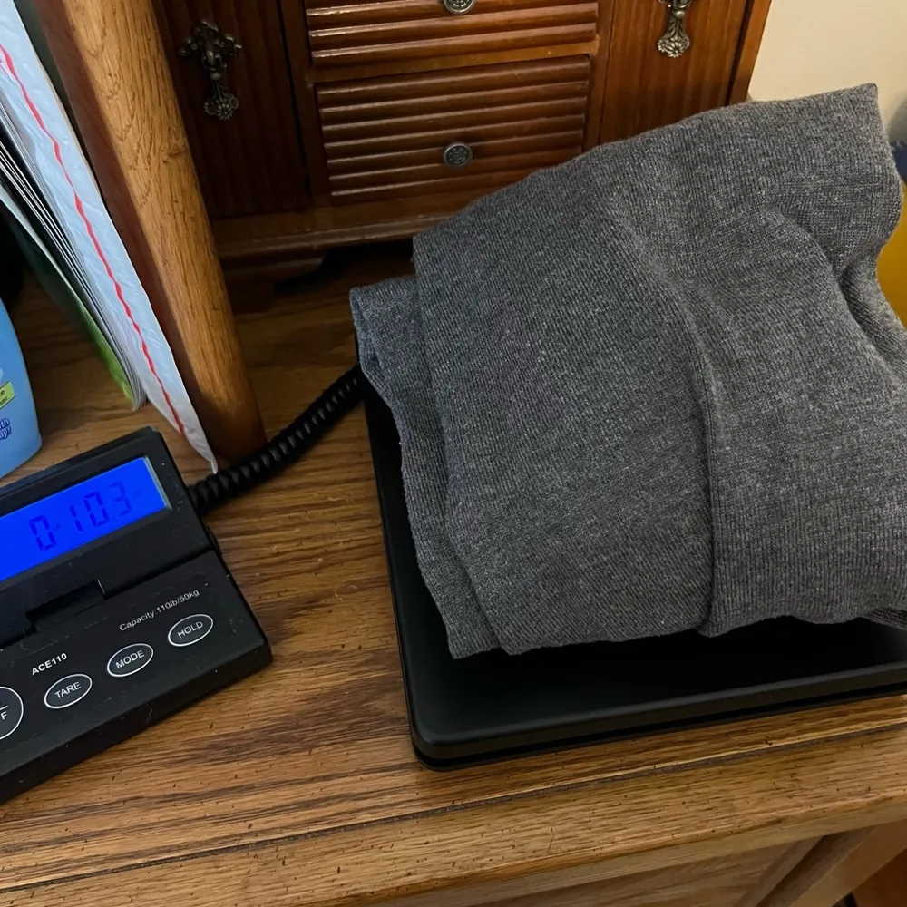 Free w/ purchase Open Front Gray Cardigan Sweater Women’s Size Small Rope Detail - Image 9