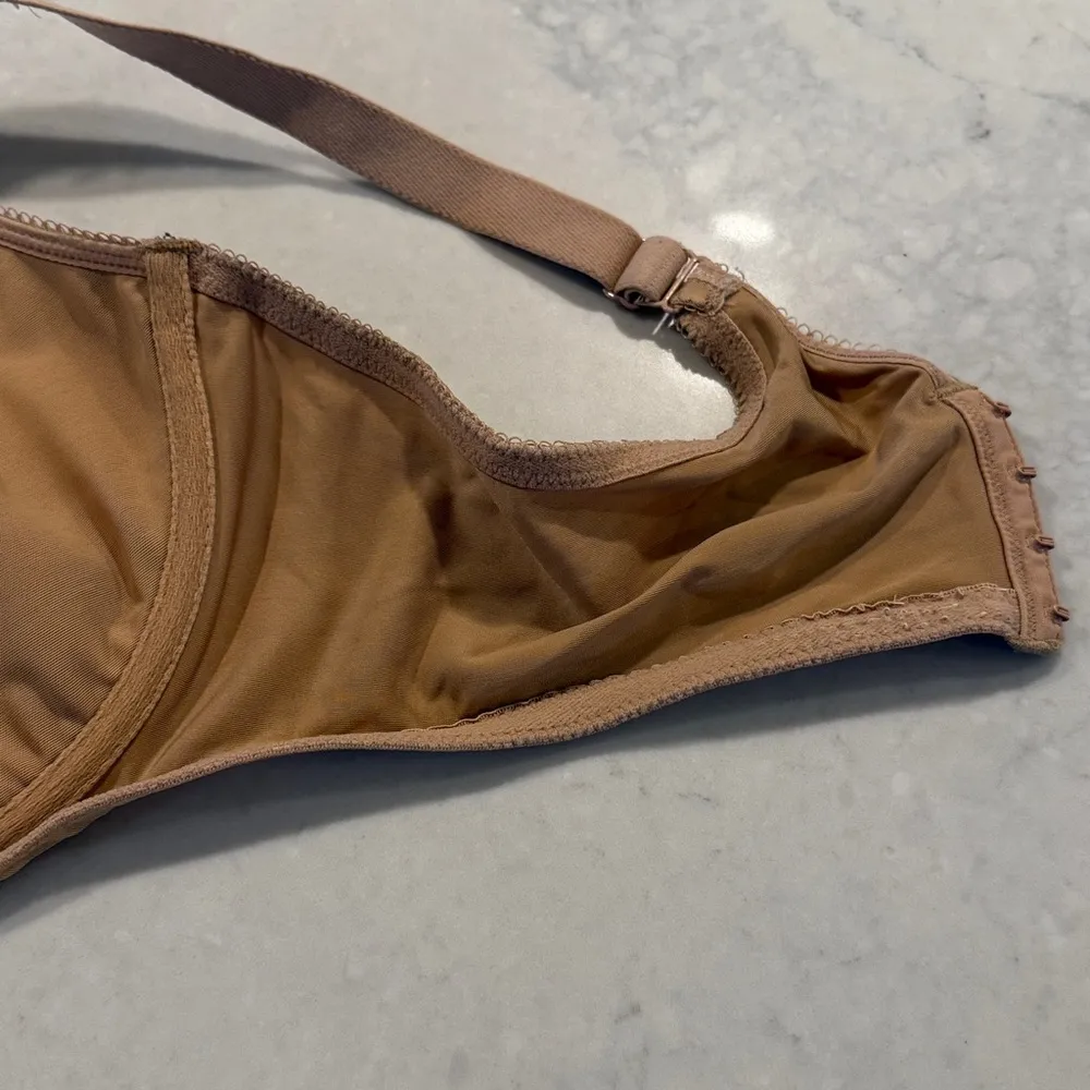 🦃 Wacoal Tan Underwire Bra with Light Padding size 44DD - Image 8