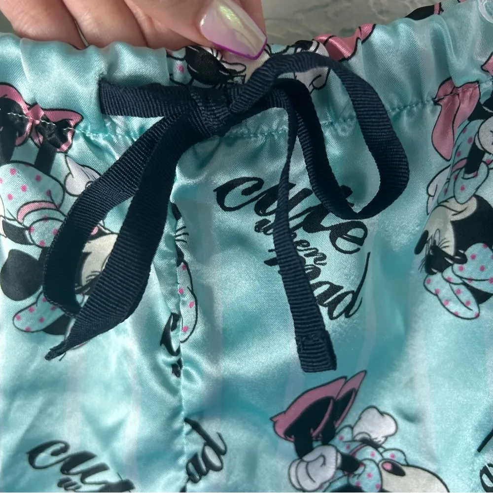 Minnie Mouse | Cute When Mad Silky Lace Pajama Shorts Size XL - Image 6