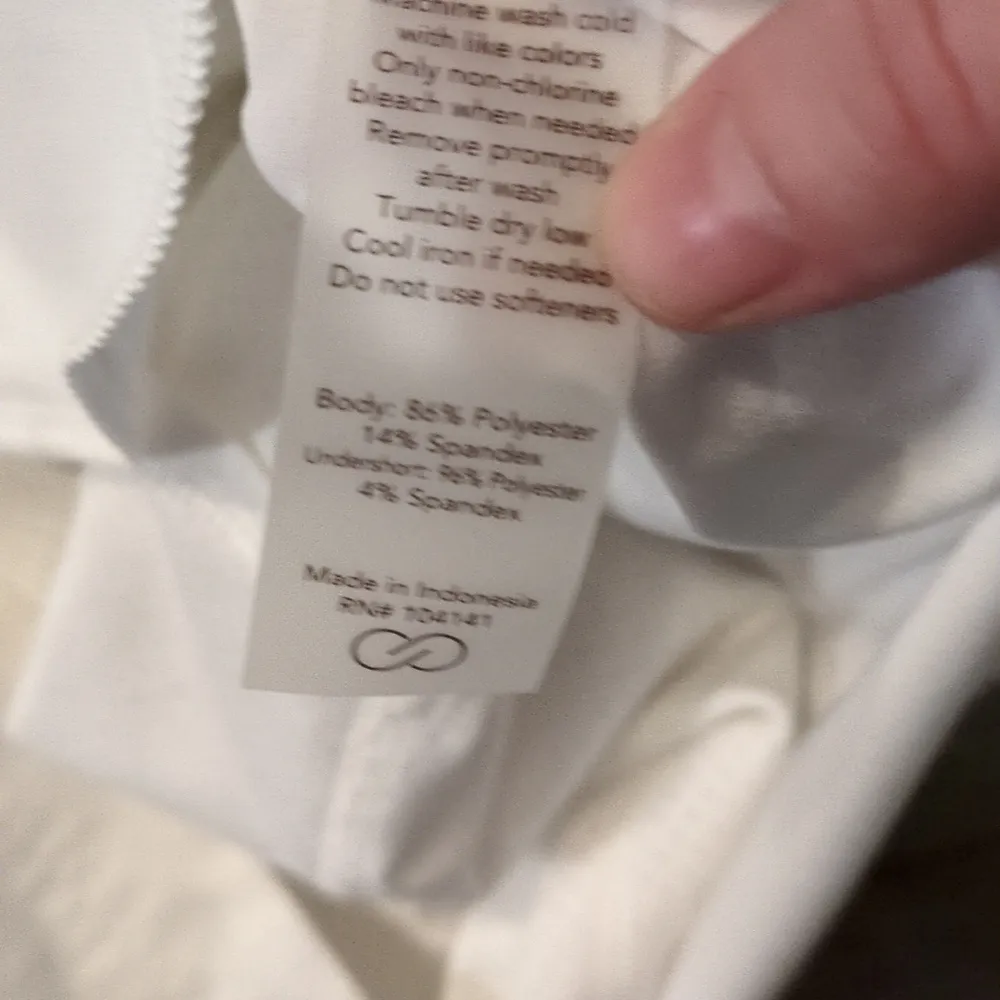 Calia By Carrie Underwood Pure White Birdie Golf Skort Size Small - Image 9