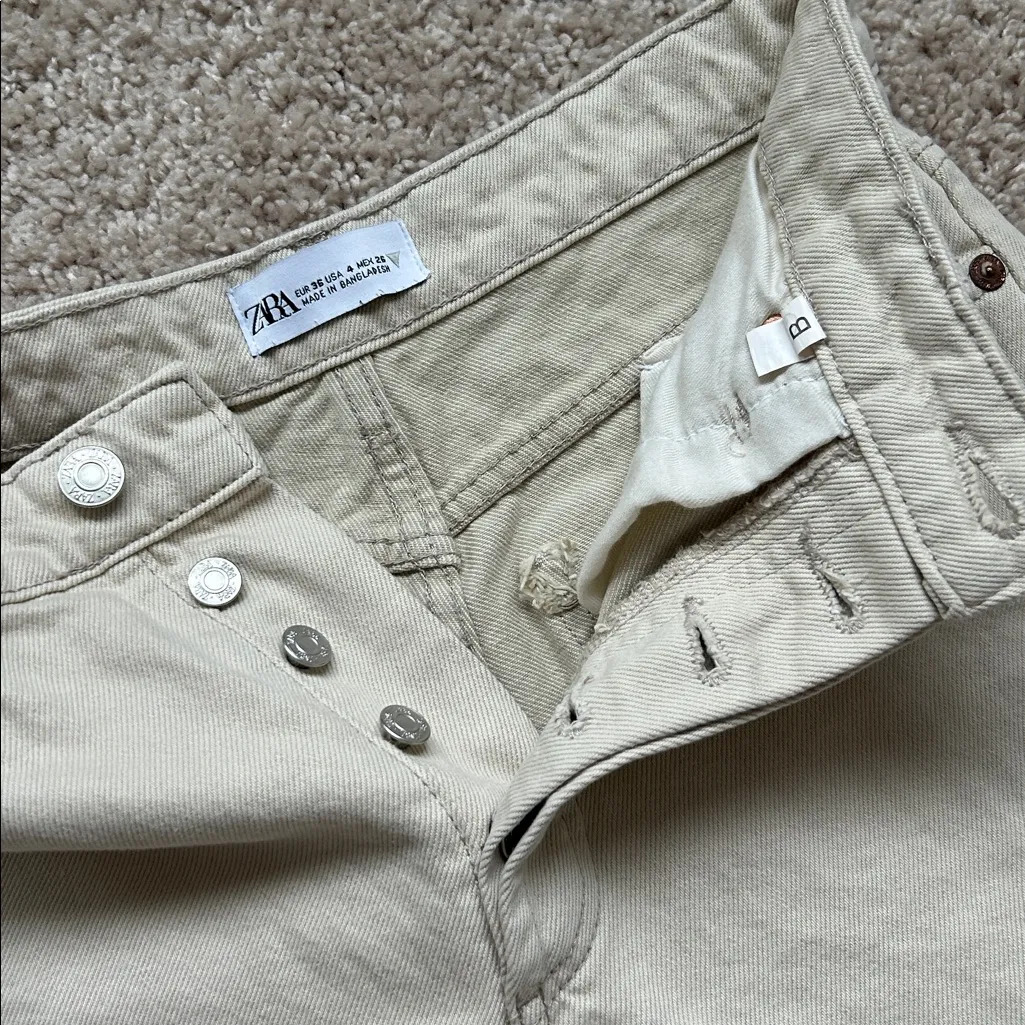 Zara Women's straight jeans. 26 - Image 4
