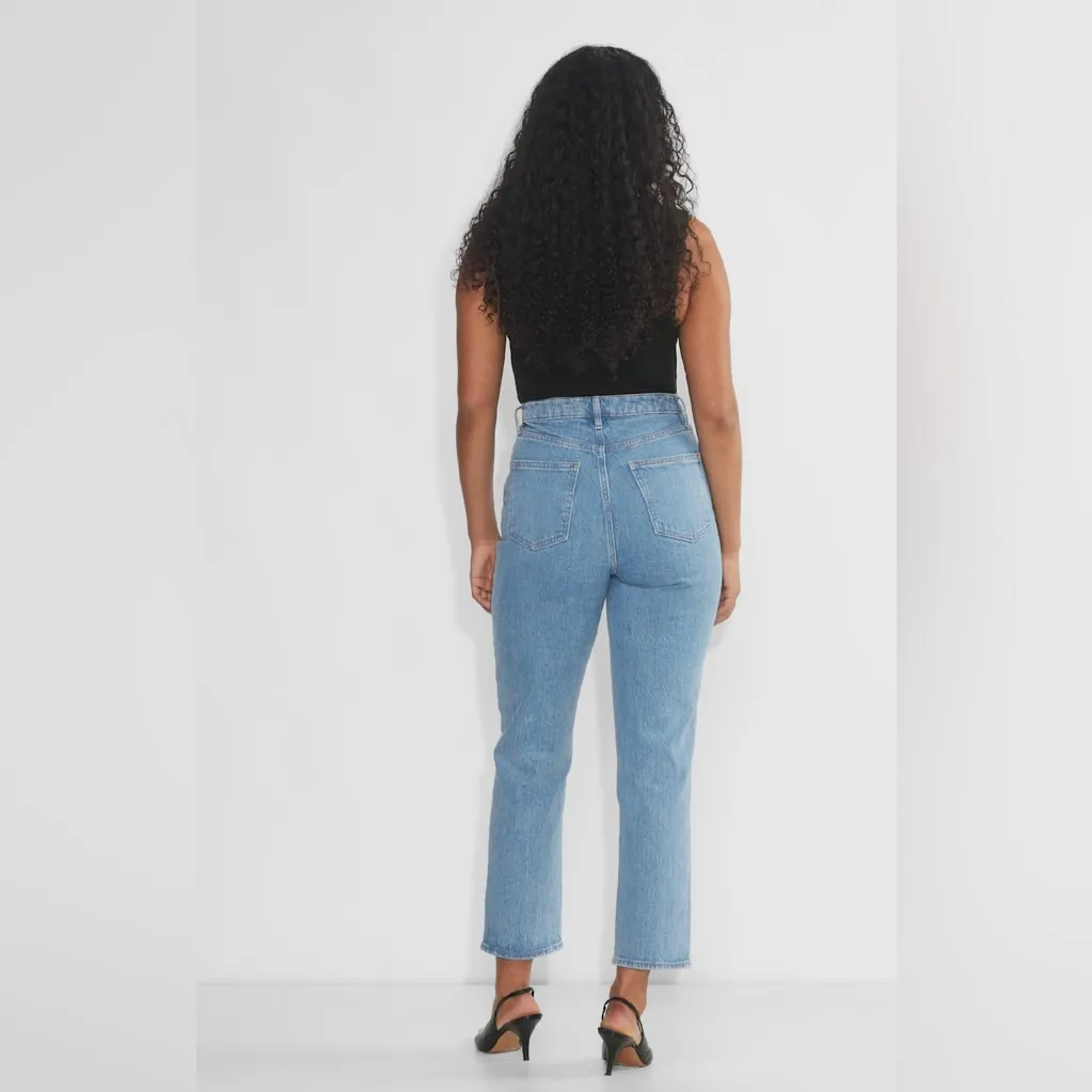 Aritzia Denim Forum Rowan Curve-fit Super Hi Straight Ankle Jean 121793 size 31 - Image 2