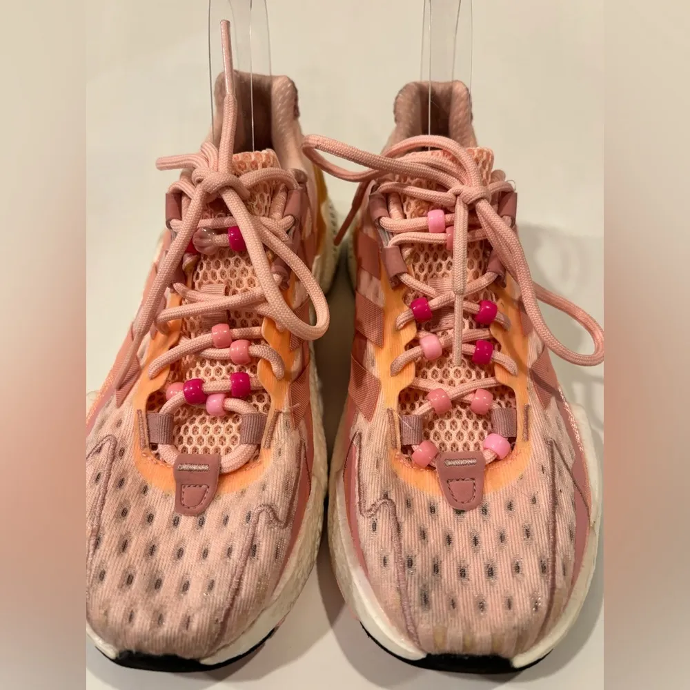 Adidas Heat RDY Clear Orange Running Shoes Size 7 GZ3248 - Image 5