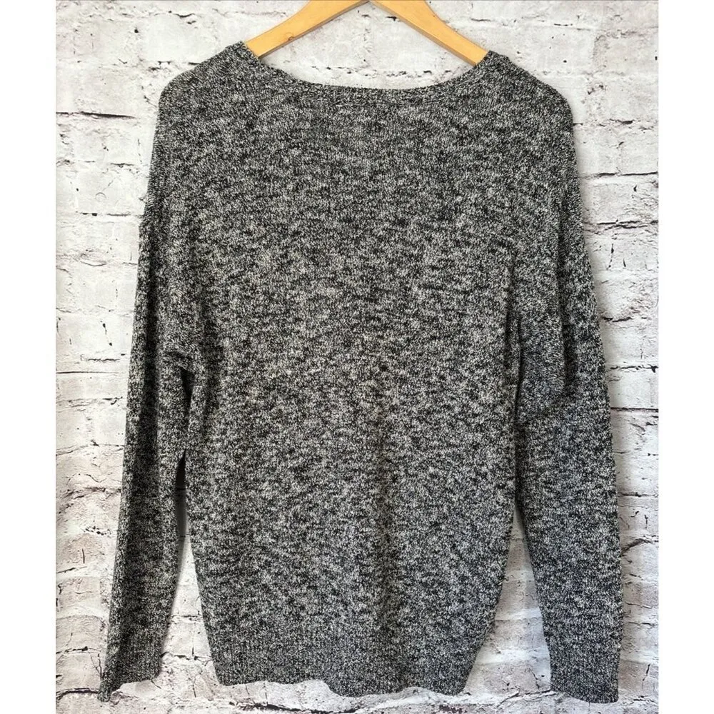 Madewell Black Marled Women’s‎ Sweater Pullover M - Image 3