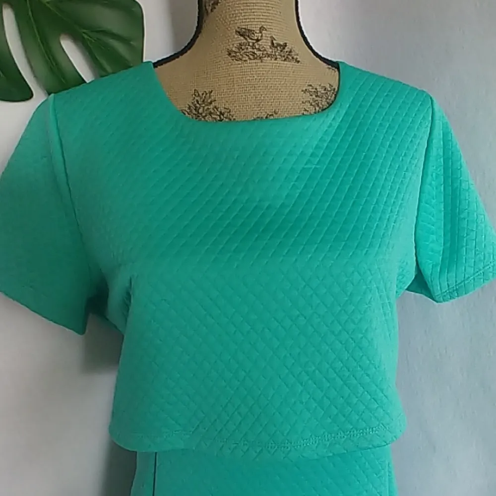 S.H.E. Soul Harmony Energy Green Cut Out Sides Dress Size XL - Image 2