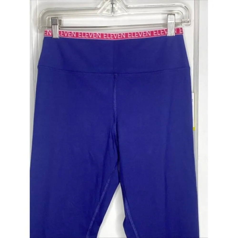 Eleven By Venus Williams Teen Spirit Leggings Blue Nights Size Large MSRP $108 - Image 4