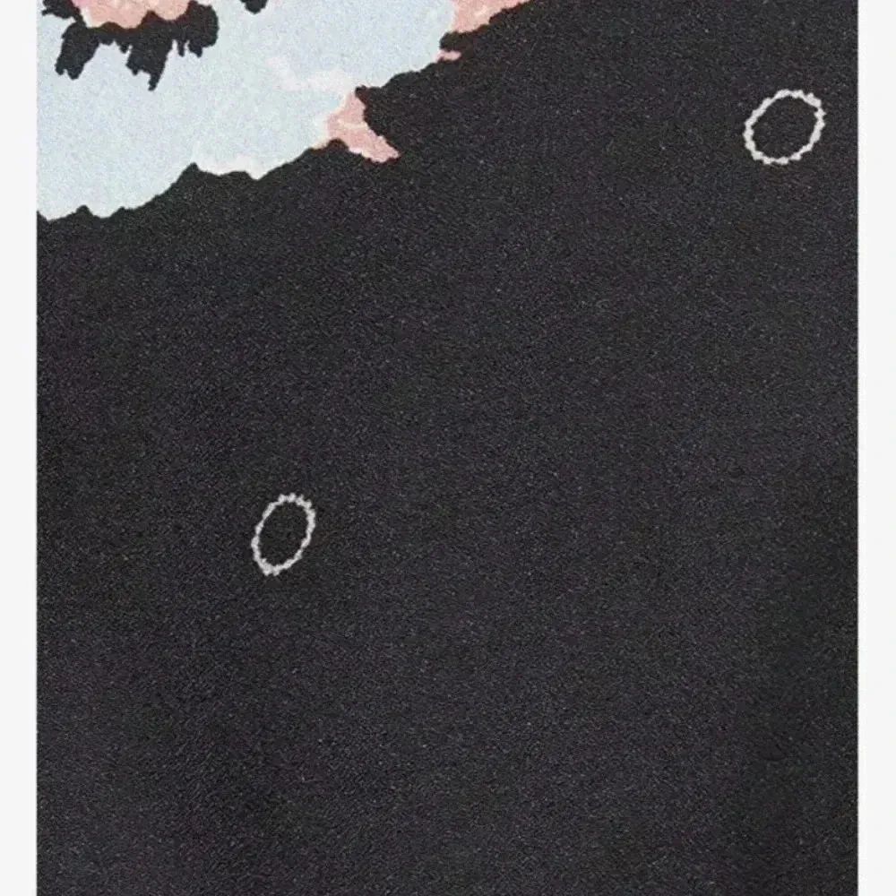 Free People Women Dress Split Sleeve Floral Mini Long Sleeve  Black Size 0 - Image 8