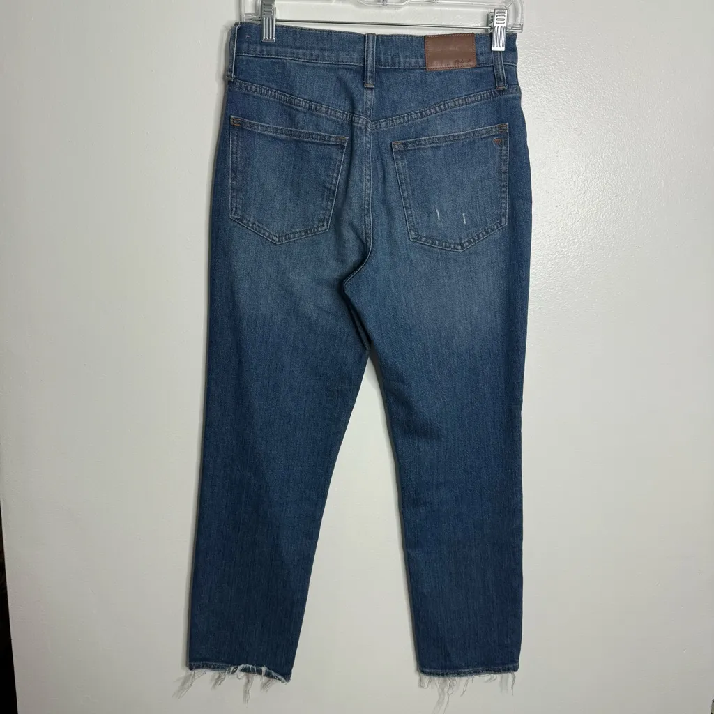 Madewell The Perfect Vintage Crop Jean High Rise in‎ Sandford Wash MD614 Size 26 - Image 6
