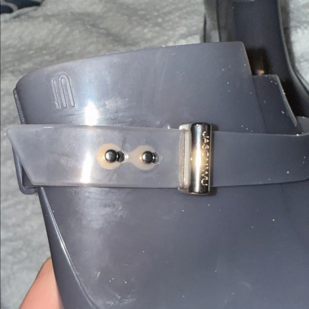 Melissa Gray Ankle Rain Boots Size undefined - Image 6