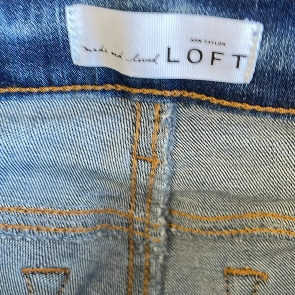 Ann Taylor Loft Straight Crop Jeans - Image 3