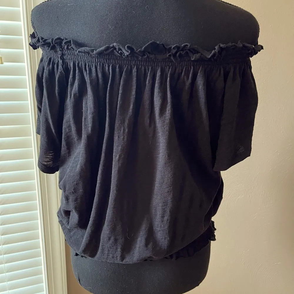 Women’s Top in Black Cotton. NWT - Image 4