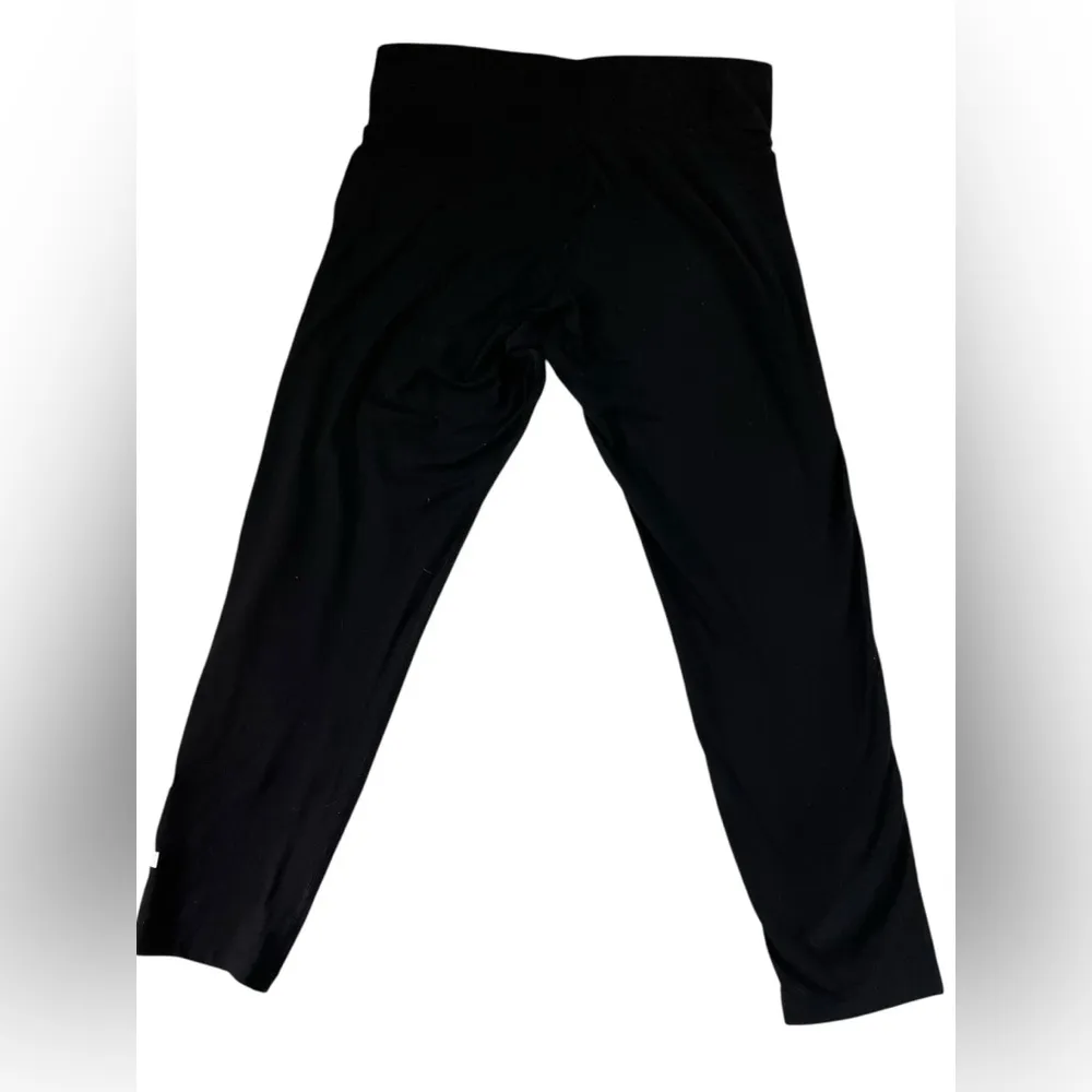 Victoria’s Secret‎ PINK Black White Logo Leggings L Monochrome Athleisure Core - Image 2