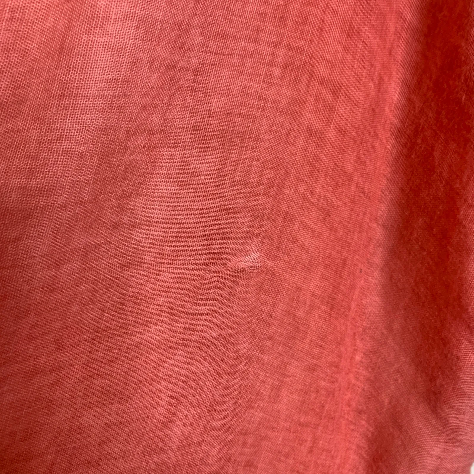 NWT Coral Coverup Boho Kimono Jacket Embroidered Sz S M Orange Size M - Image 10