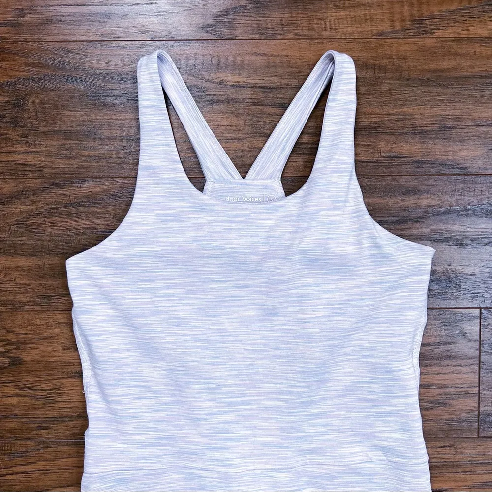 Outdoor Voices • Freeform Unitard onesie bodysuit Super Bloom space dye - Image 4