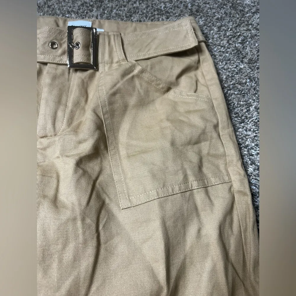 Princess Polly wide leg belted trouser pants size 4 - Image 7