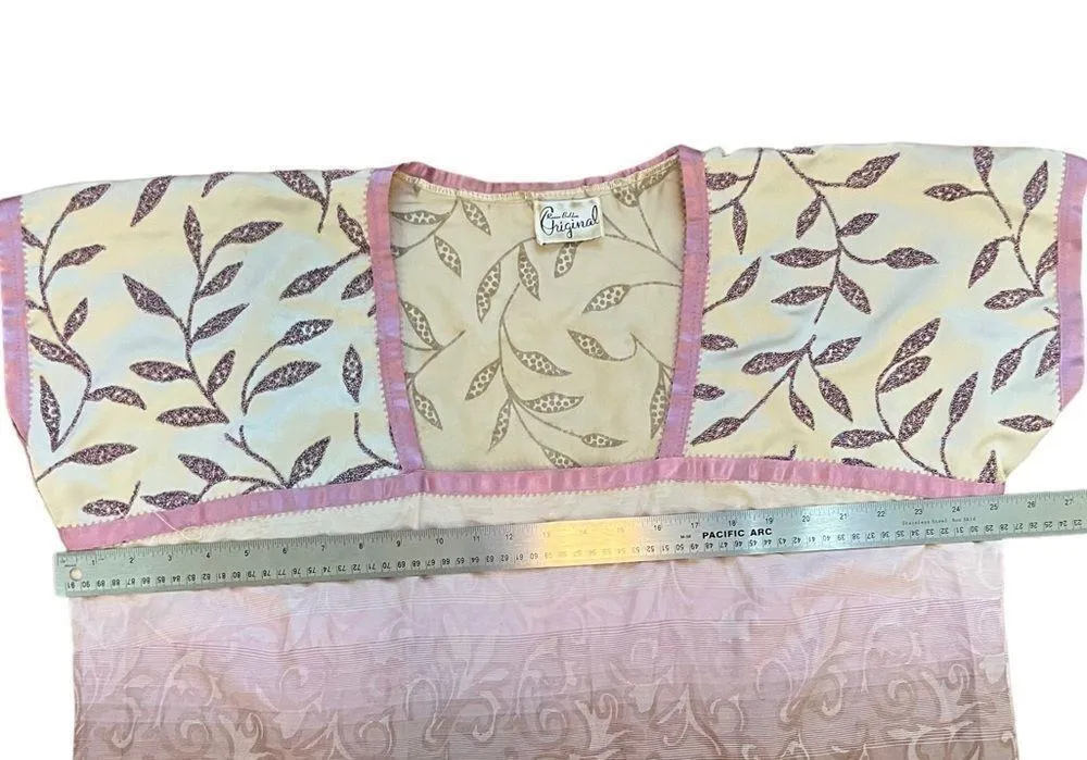 Rare Vintage Renee Bolden OriginalāHandmade Beaded Purple Ombre Dress Size undefined - Image 9