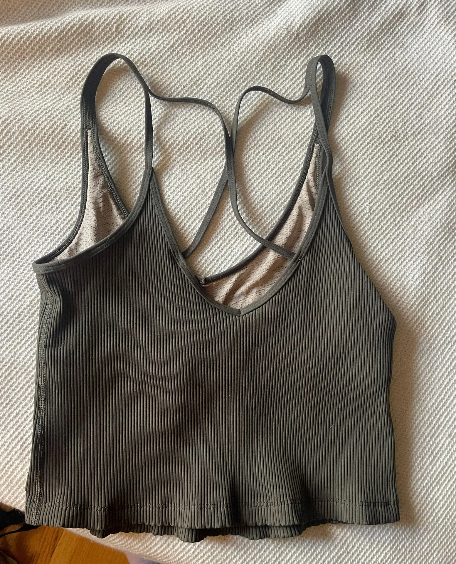 Vuori Rib Crop Tank - Image 2