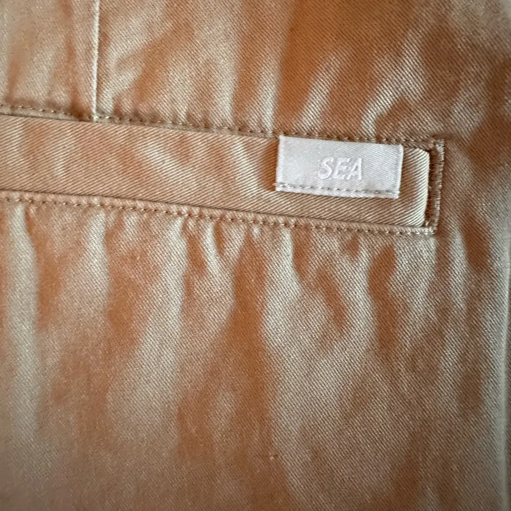 NEW WIND AND SEA SEA LIGHT CHINO PT WOMENS PANTS XL Tan - Image 6