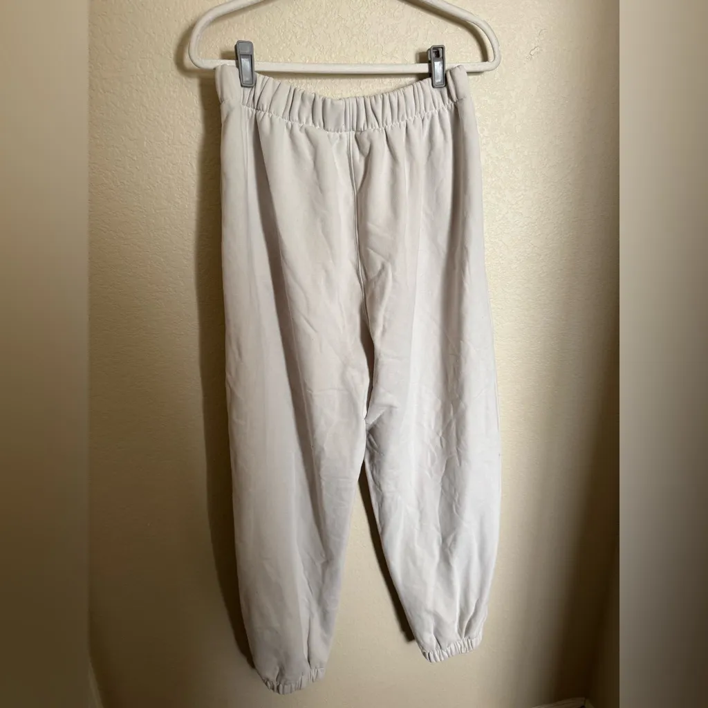 Klassy Network‎ Oversized Joggers Sz XL Stone Cream NEW - Image 4
