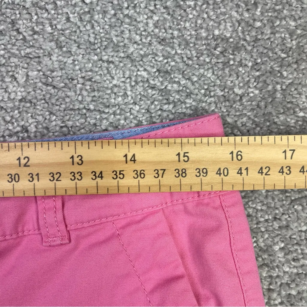 Talbots Pants Women's 8 Pink Tapered Mid-Rise Relaxed Casual Chino Spring Summer - Image 7
