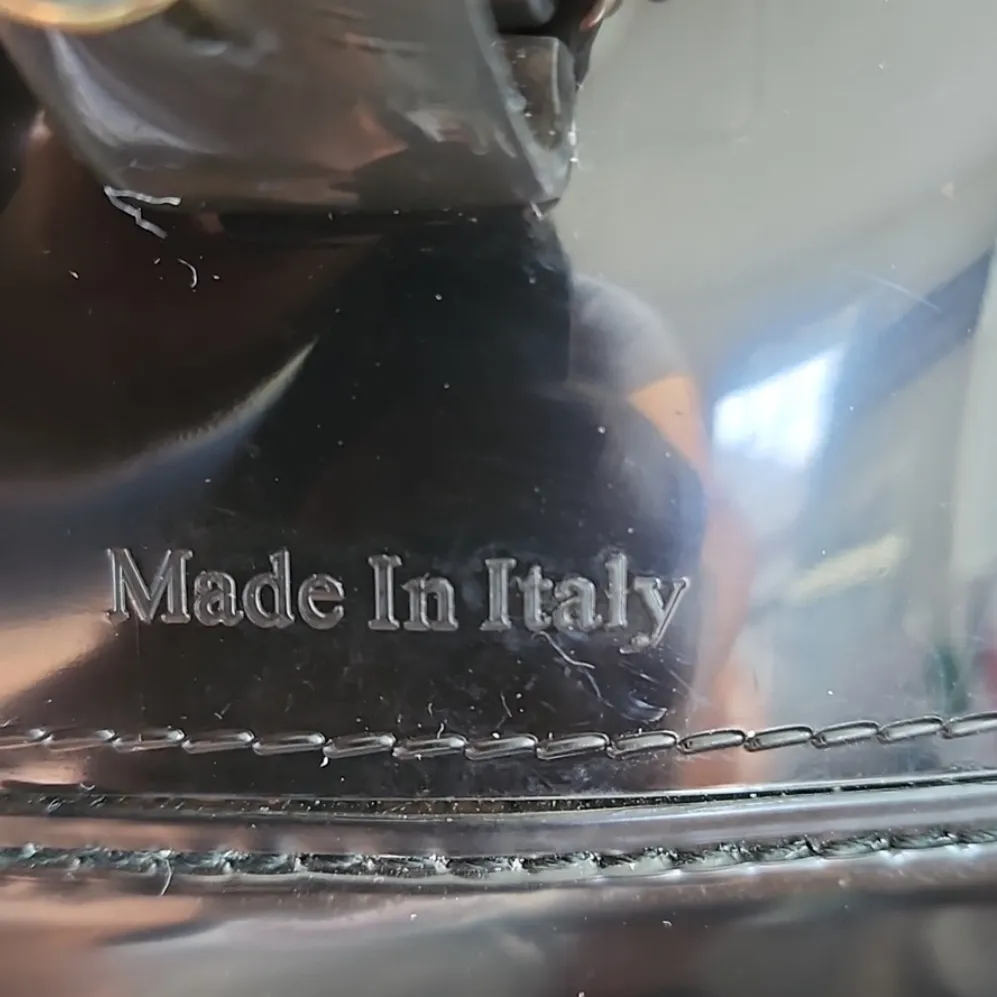 Furla Black Glossy Rubber Small Candy Satchel - Image 8