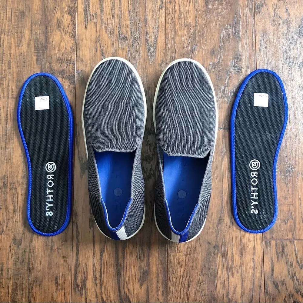 Rothy’s • The Original Slip On Sneaker retired color Steel Gray discontinued - Image 9