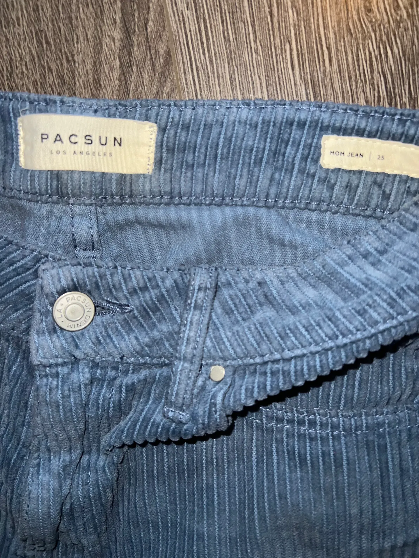 Corduroy Mom Jeans - Image 3