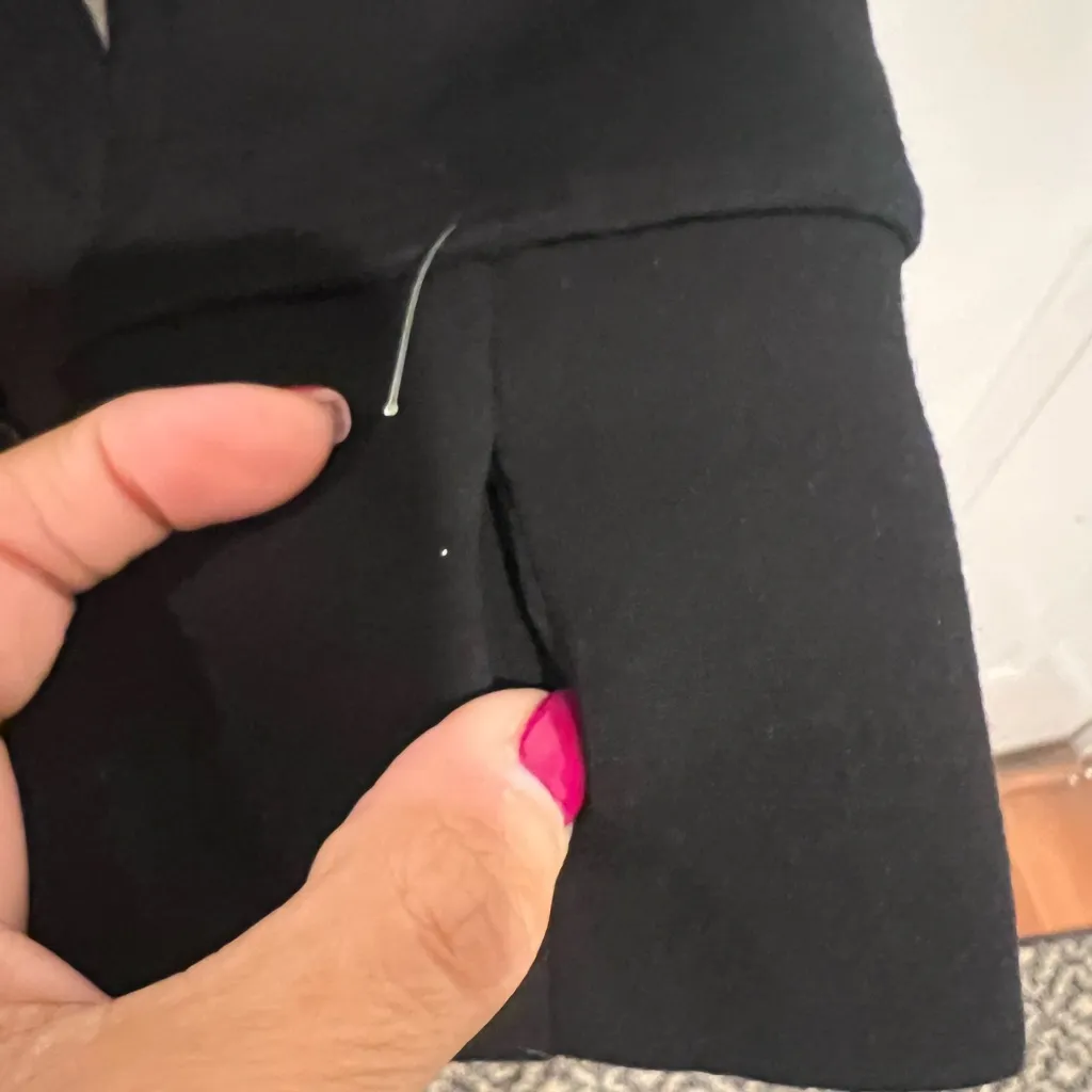 NWOT Zella women's hybrid hooded full zip jacket size small in black - Image 7