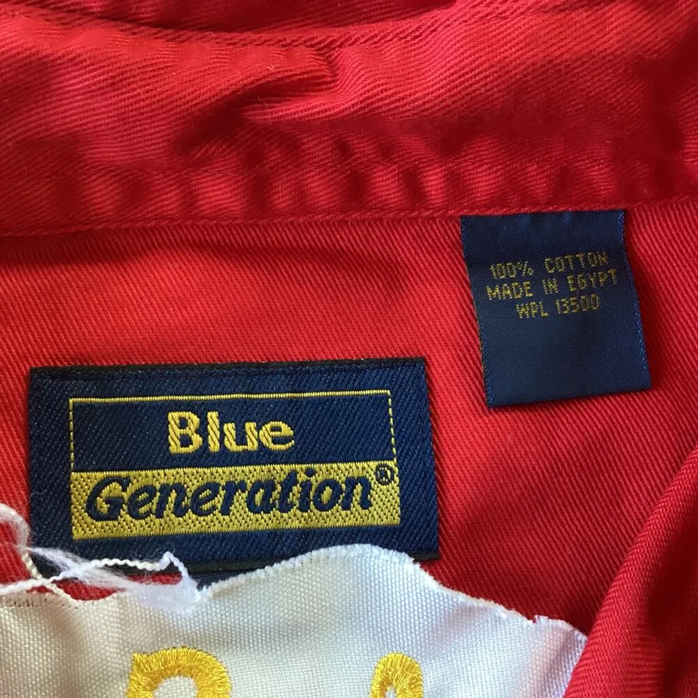 National Sorority Logo Button Down Red Size M - Image 5