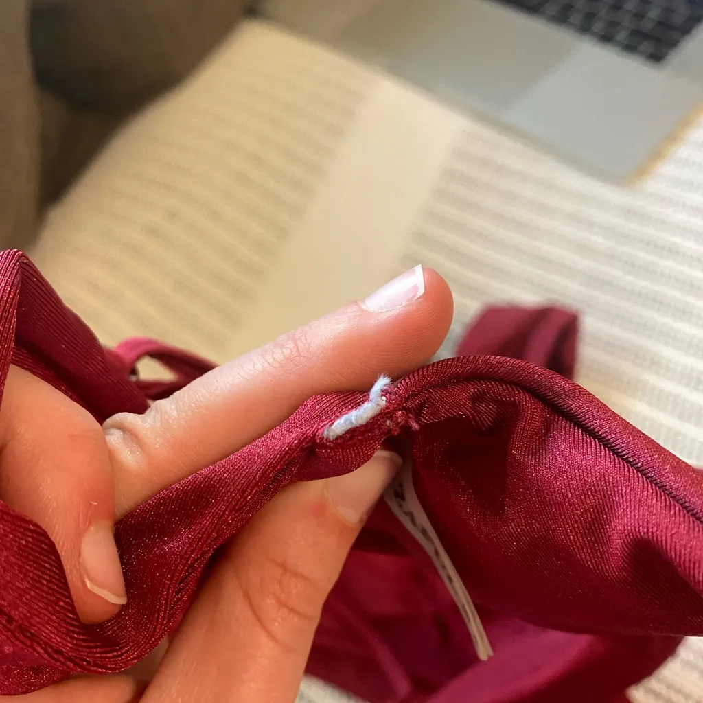 Zaful red push up plunge bikini - Image 7