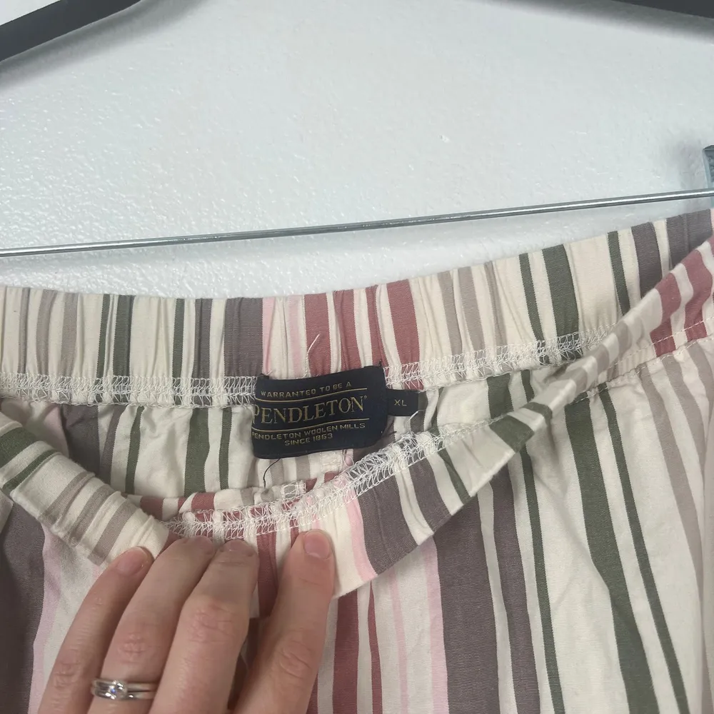 Pendelton Women's Striped‎ Pants Sz XL - Image 4