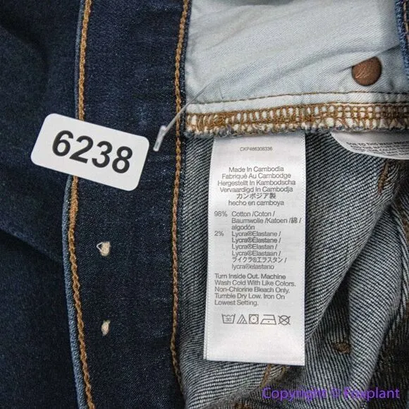 NEW Madewell Skinny Flare‎ Jeans in Colleton Wash, 26 - Image 14