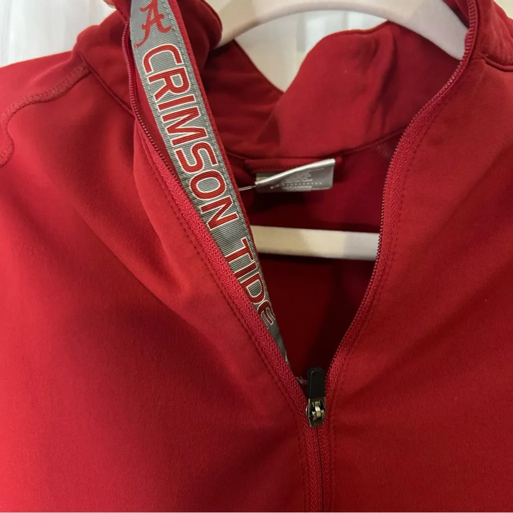 Crimson Tide Levelwear 1/4 Zip Pullover – Size L/G Red Size L - Image 2