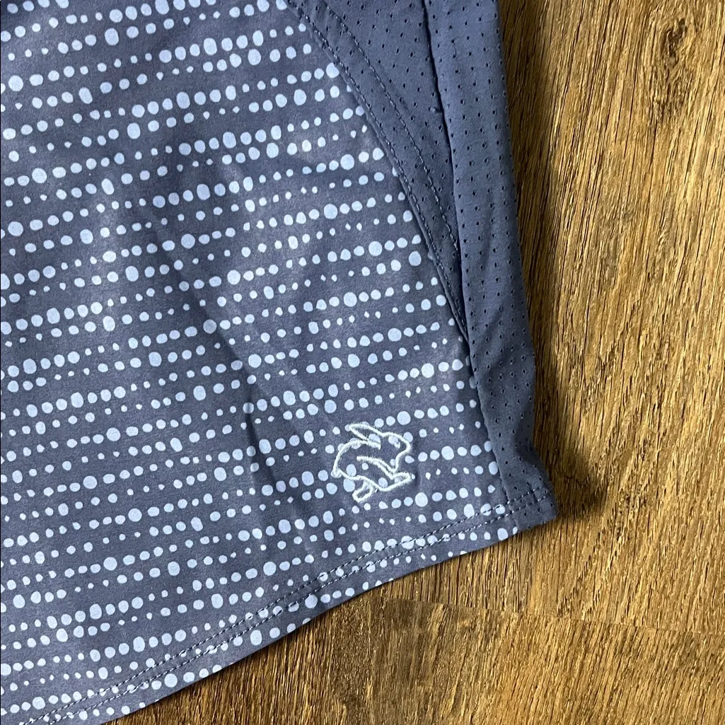 Bunny Women's Blue Lined Athletic Shorts Size Large NWOT - Image 4