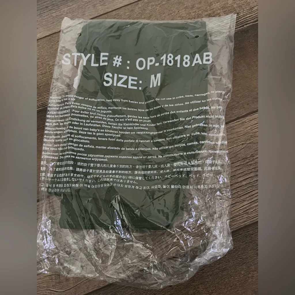 Zenana Cotton Wide Waistband Moto Legging - Image 7